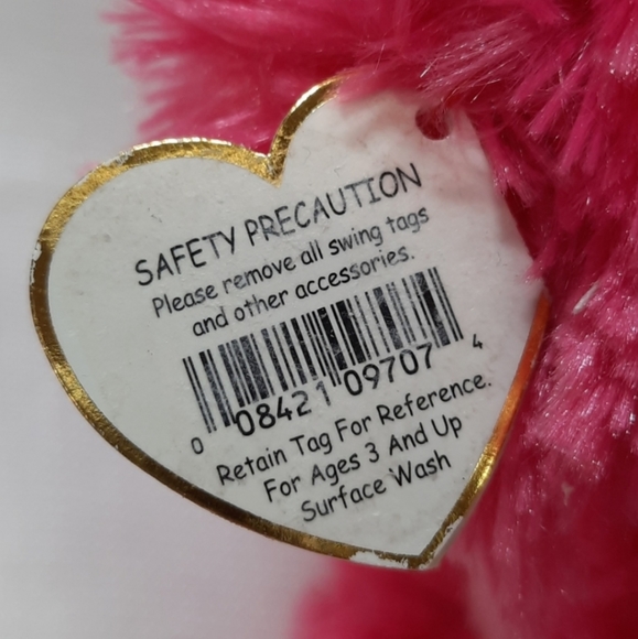 Ty 2003 Beanie Buddies 'Parfum' Poodle Dog - Picture 8 of 12